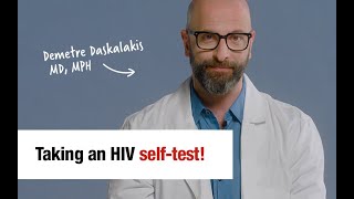 Taking an HIV selftest [upl. by Lipcombe]