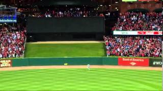 2011 WS Game 6 Freese Walkoff HR  includes different broadcast calls of homer [upl. by Aliahs795]