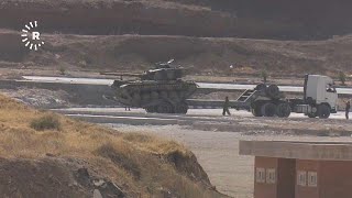 Iraq amp Iran rattle sabres in military exercise near Kurdish border [upl. by Anifares133]