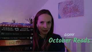 ASMR  October Reading Wrap Up whispered [upl. by Frederigo]