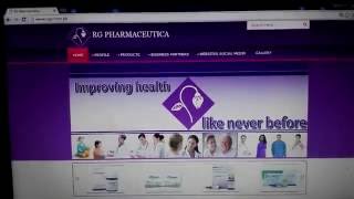 RG Pharmaceutical Web Video [upl. by Leviram]