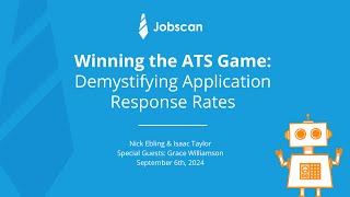 Winning the ATS Game Demystifying Application Response Rates in 2024 [upl. by Ettennat]