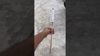 I made ROCKET🚀 at HOME experiment diycrackerstesting shorts viralvideo funny india trending [upl. by Gnouhk]