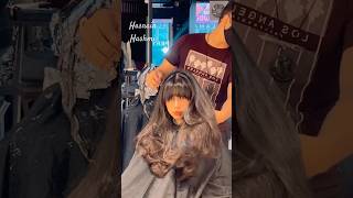 Wispy Curtain bangs 🔥🔥🔥🔥🔥shorts youtubeshorts viralvideo ytshorts yt fyp video haircut [upl. by Gnoix]