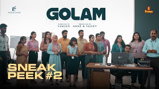 Golam Sneak Peek 2  Ranjith Sajeev  Dileesh Pothan  Sunny Wayne  Chinnu Chandni  Samjad [upl. by Triny]