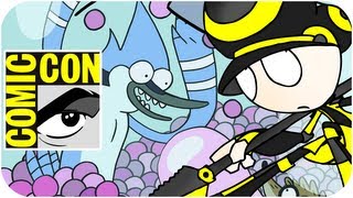 RebelTaxi  SDCC 2013 1 of  REGULAR SHOW Regular Zone [upl. by Neirad]