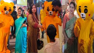 teddy bear dance 💃🕺Durga Puja  mrbarman official [upl. by Arikat]