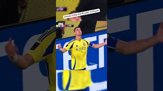 Unlucky Volley kick Ronaldo vs Rayyan 💔 football cr7 shorts [upl. by Hagi]