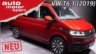 Der neue VW T61 2019 Was bringt das Update  Review  auto motor und sport [upl. by Eatnoj]