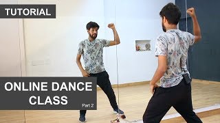 Online Dance Class  Basic Steps Routine  48 Combo  Deepak Tulsyan  Hindi [upl. by Anigue]