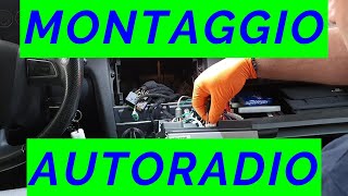 28 Autoradio Android Awesafe Audi A3 8P  Montaggio carplay androidcarplayer [upl. by Znerol891]