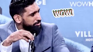 Amir khan tries to accuse Kell brook of being a RACIST  POPPADOM CHIN😱 [upl. by Lettie324]