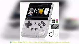 ✔️ANBERNIC RG35XX New Updated 35inch IPS Video Game Handheld Game Cons [upl. by Dynah]