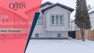 208 Ravelston Ave W Winnipeg MB 349900 Jen Queen  Winnipeg Realtor with REMAX Professionals [upl. by Deron240]