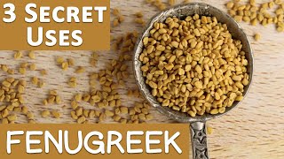 3 Secret Uses of Fenugreek Benefits for Women and Men [upl. by Shalna]