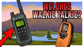 Walkie Talkie TEST  TOP 5 FUNKGERÄTE Vergleich  Welches kaufen [upl. by Rentschler]