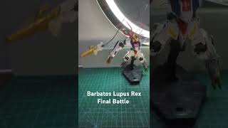 HG 1144 Gundam Barbatos Lupus Rex Final Battle Bandai [upl. by Heins]