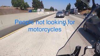 Tips for lane splitting Staying safe lanesplitting motorcyclesafety [upl. by Orin]