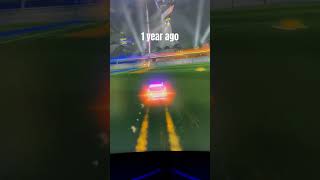 Now vs then rl rocketleagueclips rocketleaguegoals rlclips rlesports rlhighlights gaming [upl. by Lucine]