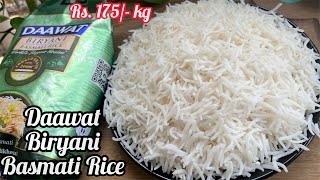 DAAWAT Biryani Basmati Rice  Daawat Biryani Basmati Rice Review amp Cooking Demo [upl. by Kasey]