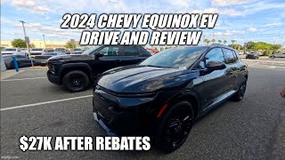 Chevy Equinox EV drive and review a compact electric SUV for 27K ￼ [upl. by Kcirted540]