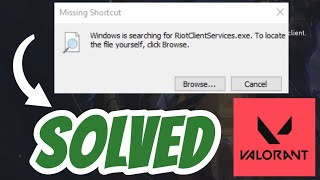 Windows is searching for riot client servicesexe in Valorant SOLVED 2024 [upl. by Nojid]