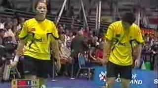 Badminton 2007 Surdiman Cup Final Mix Doubles Game3 44 [upl. by Egdamlat119]