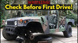 How To Inspect The Spindle Nuts On Your HMMWV [upl. by Arther220]