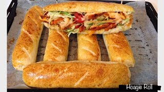 Homemade Hoagie Roll  Sandwich Roll  With Easy Step [upl. by Norabel34]