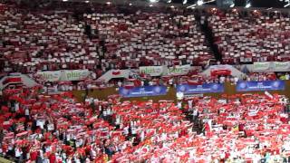 Polska  Brazylia  Liga Światowa  Siatkówka  Katowice Spodek 2011  hymn Polski 30062011 [upl. by Rawde]