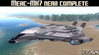 Empyrion Galactic Survival  MercMX7 Near complete [upl. by Nannette]