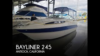 SOLD Used 2006 Bayliner 245 Classic in Antioch California [upl. by Sonaj560]