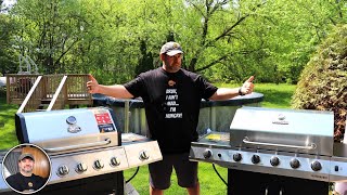 Expert Grill 5 Burner Gas Grill wSide Burner Vs Char Broil 5 Burner Gas Grill w Side Burner Review [upl. by Chesney]