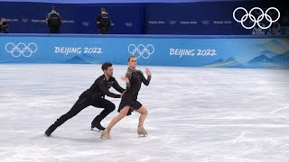 Figure Skating Beijing 2022  Team Event Ice Dance Rhythm Highlights [upl. by Gyimah]