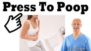 PRESS TO POOPRelease Your Bowels Master Points for Constipation Relief  Dr Alan Mandell DC [upl. by Erlewine]