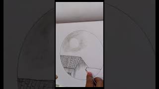 Easy scenery sketch trending artviralvideo subscribe plzytviral Akriti sharma [upl. by Farris]