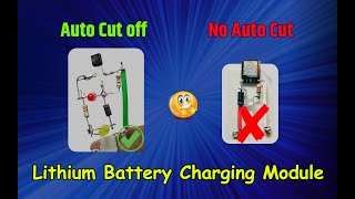 Very Simple 37v Liion Battery Charging Module  Auto cut off Battery Charger chargingmodule [upl. by Snook]