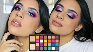 BPERFECT CARNIVAL EYESHADOW PALETTE TUTORIAL  MAUMINA [upl. by Rhpotsirhc]