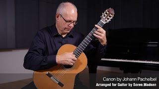 Canon Johann Pachelbel  Danish Guitar Performance  Soren Madsen [upl. by Casie]