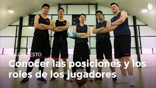 Posiciones y roles de cada jugador  Baloncesto [upl. by Niowtna]