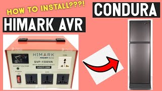 MAGANDANG KLASI NA AVR PARA SATING MGA APPLIANCES ft CONDURA CTD311MNi W HIMARK POWER SERIES AVR [upl. by Eirene]