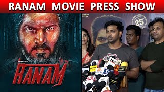 Ranam Tamil Movie l Press Show amp Pressmeet [upl. by Haramat810]