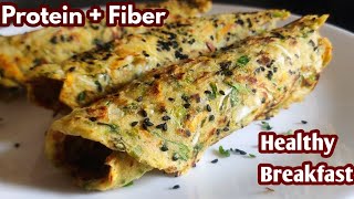 Gluten Free Cabbage Jowar Breakfast For Weight Loss  New Breakfast Ideas  Breakfast Recipes [upl. by Anerres]