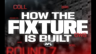 How the AFL fixture is built [upl. by Tekla]