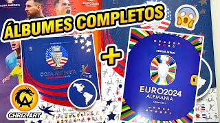 ⭐ COPA AMÉRICA  EUROCOPA 2024  Álbum Tapa Dura Completo  3 Reyes  CHRIZ ART [upl. by Brighton745]