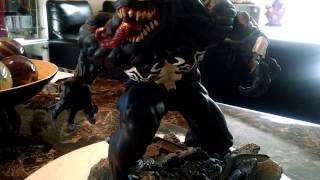 Marvel Kotobukiya Venom statue video review [upl. by Areikahs557]