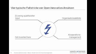 Webinar Open Innovation 23 Aktuelle Trends des Innovationsmanagements [upl. by Ringler]