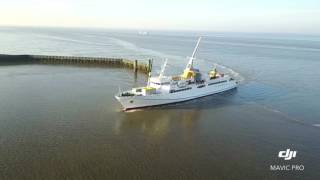 MS Helgoland  Cuxhaven Germany  Dji Mavic Pro [upl. by Evangelist]