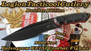 Eafengrow EF151 in N690 steel Butchering edition [upl. by Aivatan]