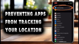 Preventing apps from tracking your location  iPhone security [upl. by Ahsilak]